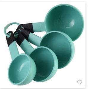 5/$25 KitchenAid aqua measuring cups set